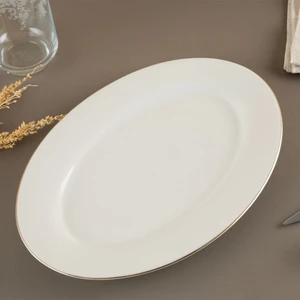 Alisa Gold Kayık Tabak 30 cm