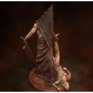 Pyramid Head 3D Piramit Kafa 3D Figür 20CM