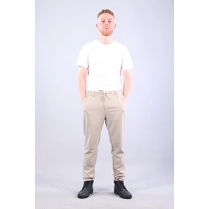 888 Yancep Beli Ipli Lastikli Kumaş Jogger Pantolon