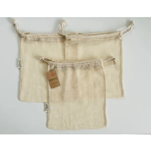 %100 Pamuk File Torba  M 25*30 cm 3 Adet