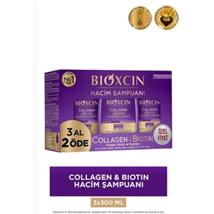 Collagen & Biotin Hacim Şampuan 3 Al 2 Öde 3 x 300 ml