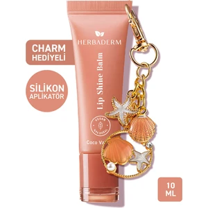 Coco-Vanilya Parlatıcı, Dolgunlaştırıcı, Onarıcı Vegan Dudak Balmı, Coconat-Vanilya Aromalı 10 ml