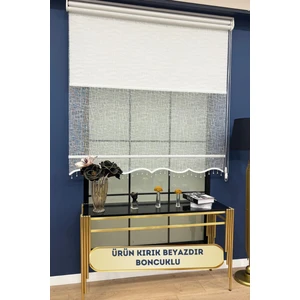 Volper Mekanik VP1804 Çift Mekanizmalı Tül ve Stor Perde (Boncuklu)