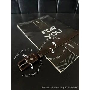 Dikdörtgen Kaplama Tokalı Ince Kadın Pantolon Kemeri, Ceket Kemeri, Gömlek Kemeri