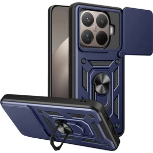 Royal Case Xiaomi Mi 15T Pro Kılıf Tam Koruma Sağlayan Kamera Sürgülü Sert Silikon Kapak Ryc/pars Yüzüklü