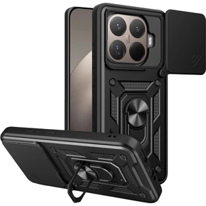 Royal Case Xiaomi Mi 15T Pro Kılıf Tam Koruma Sağlayan Kamera Sürgülü Sert Silikon Kapak Ryc/pars Yüzüklü