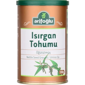 Isırgan Tohumu Öğütülmüş 100g (Teneke Kutu)