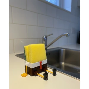 Ekol 3D Sünger Bob Şeklinde Sünger Tutucu