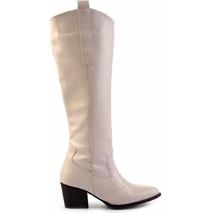 Bej Kadın Çizme K03828025009 ile Günlük Kullanım için Şık Tasarım