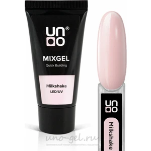 Qnail Professional Uno Poly Jel Led/uv Quick Building 30G Milkshake