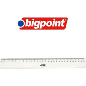 Geniş Cetvel, 30 Cm, Kolay Kırılmaz Plastik