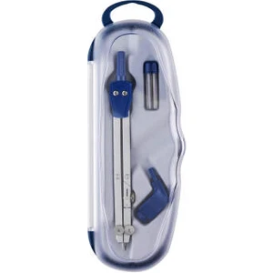 3'lü Pergel Seti, Çift Ayağı Bükülebilir, Paslanmaz Metal