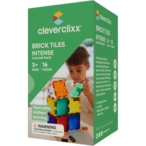 Brick Tiles Pack Manyetik Bloklar, Intense 16 Parça