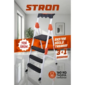 Stron 3+1 EXTRA GÜÇLÜ ÖZEL TASARIM Geniş Basamaklı Merdiven