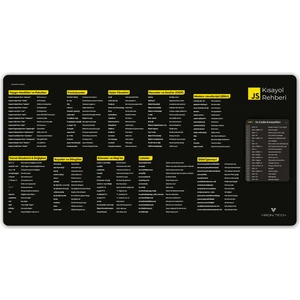 Viron Tech Javascript Mousepad 80X40 cm Kaymaz Taban