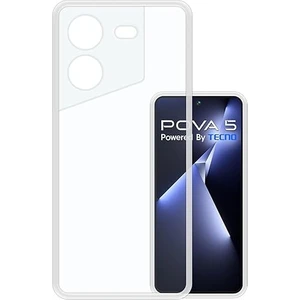Tecno Pova 5 Kamera Korumalı Süper Silikon Kılıf