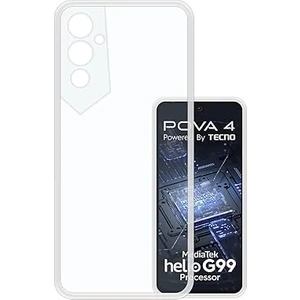 Tecno Pova 4 Pro Kamera Korumalı Süper Silikon Kılıf
