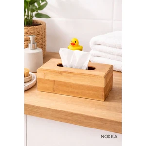 Bambu Peçetelik Küçük Boy 17X12X8CM