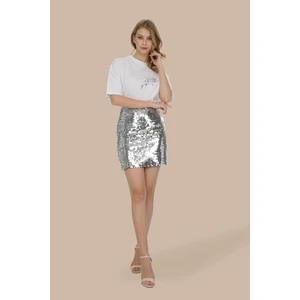 Elifnaz Moda Evi Payet Etek