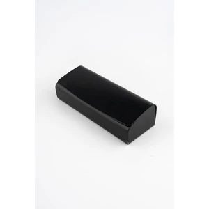 Gözlük Kutusu -Süper Siyah Suni Deri Model-