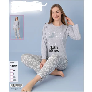 Meynur Moda Pamuklu Penye Süprem Bayan  Pijama Takımı