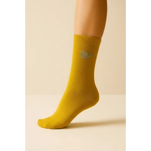 Esnek ve Rahat Çorap Sarı
