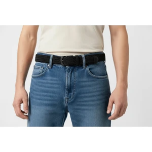 Elastik Örgü  Kemer Siyah