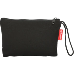Siyah Clutch Bez Çanta