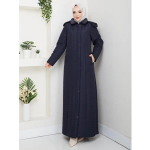 140CM Içi Velboalı Kapitone Mont