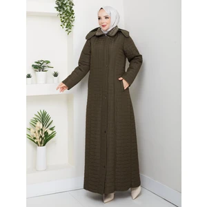 140CM Içi Velboalı Kapitone Mont