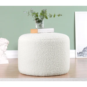 Lorence Home Skylee Kürk Puf - Pamuk