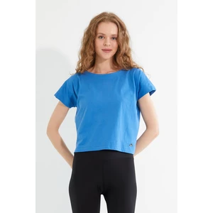 Polo State Kadın T-shirt Mavi