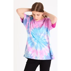 Polo State Kadın Batik Yıkamalı Oversize Mavi