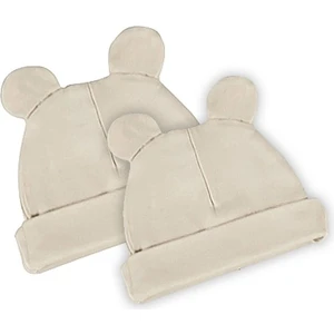 TinyLamb Fluffy Bear Organik Bebek Beresi - 2 Adet