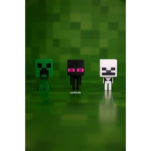3 Adet Minecraft Mini Figür Seti (Enderman – Creeper – Skeleton)
