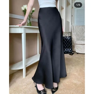 Gümüş Collection Saten Etek