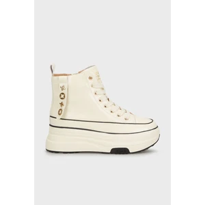 Kalın Tabanlı Metal Süslemeli Bot Bayan Bot 38924K336