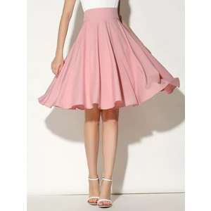 Gümüş Collection Saten Kloş Etek