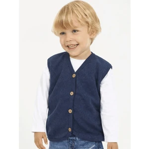 Luggi Baby 1-6 Yaş V Yaka Erkek Bebek Yelek