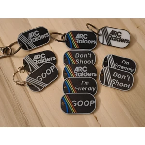 Arc Raiders Temalı Anahtarlıklar - Arc Raiders