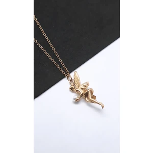 Tinkerbell Figür Çelik Kolye