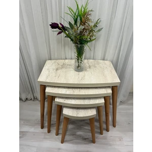 Lüx Traverten Bohem Sehpa