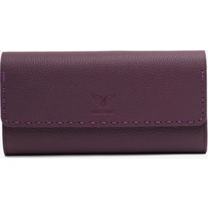 Elorin Mor Hakiki Deri Cüzdan