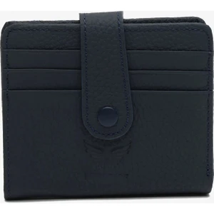 Renel Lacivert Hakiki Deri Cüzdan