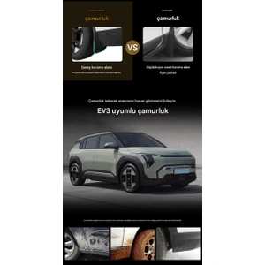 Kia Ev3 - Çamurluk/paçalık Seti