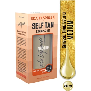Eda Taşpınar Medium Self Tannig Güneşsiz Bronzlaştırıcı 200 ml