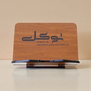 Kitap Okuma Standı Masaüstü Ahşap Rahle