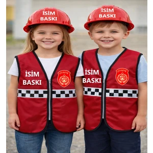 Itfaiyel Ogolu Çocuk Yelek