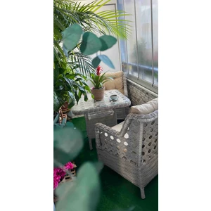 Rattan Bahçe Takım - Balkon Takımı 1+1
