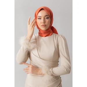 Silk Home Düz Renk Twill Eşarp